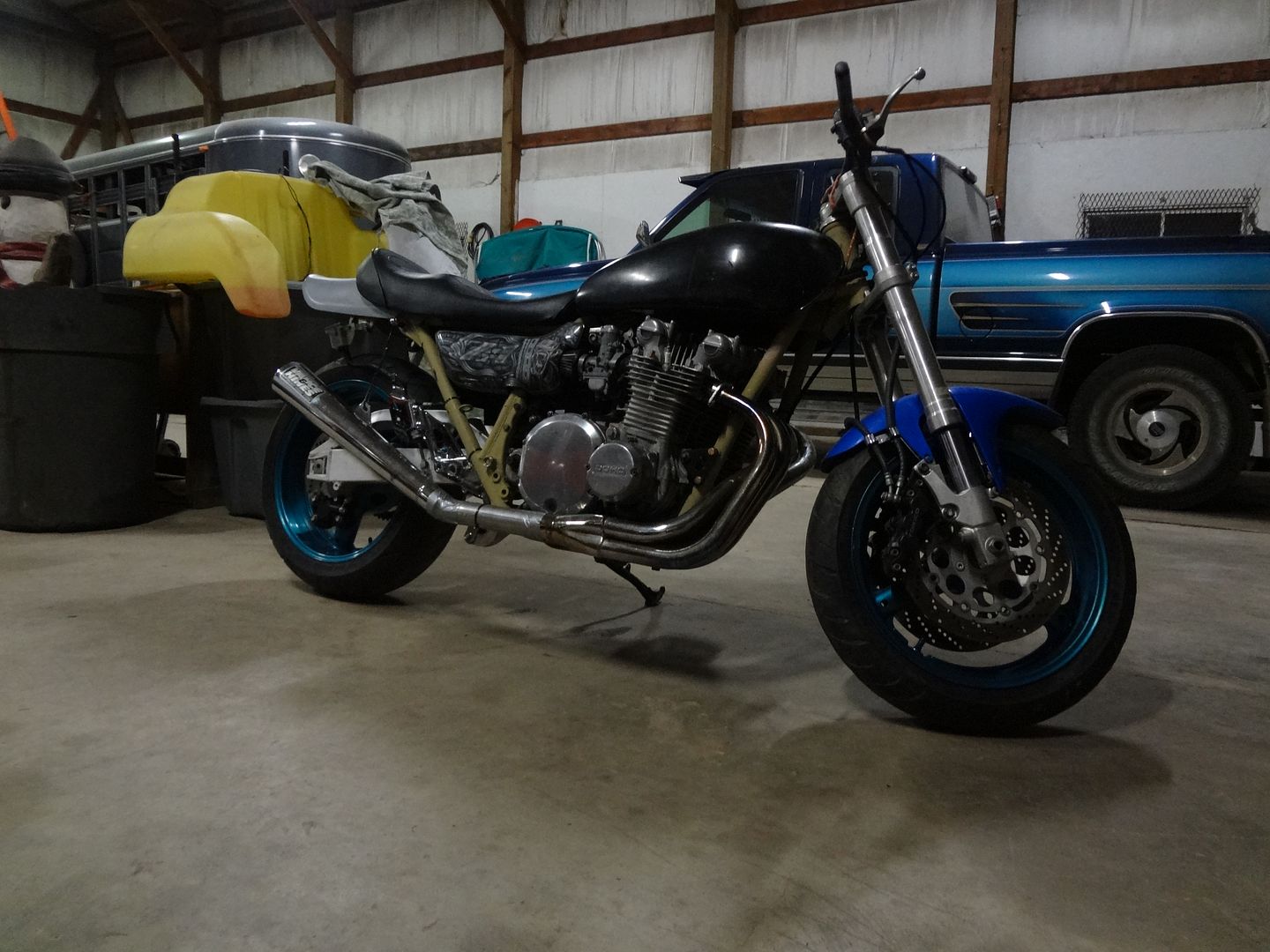 1974 Z1a With 1995 Gsxr 750 Suspension Build Page 2 Kzrider Forum Kzrider Kz Z1 And Z